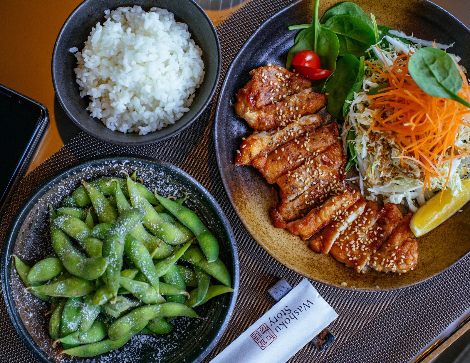 コース料理の写真